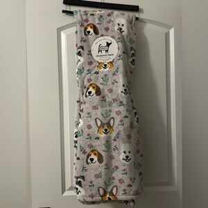 Schnauzer Corgi Westie Beagle Spring Plush Throw